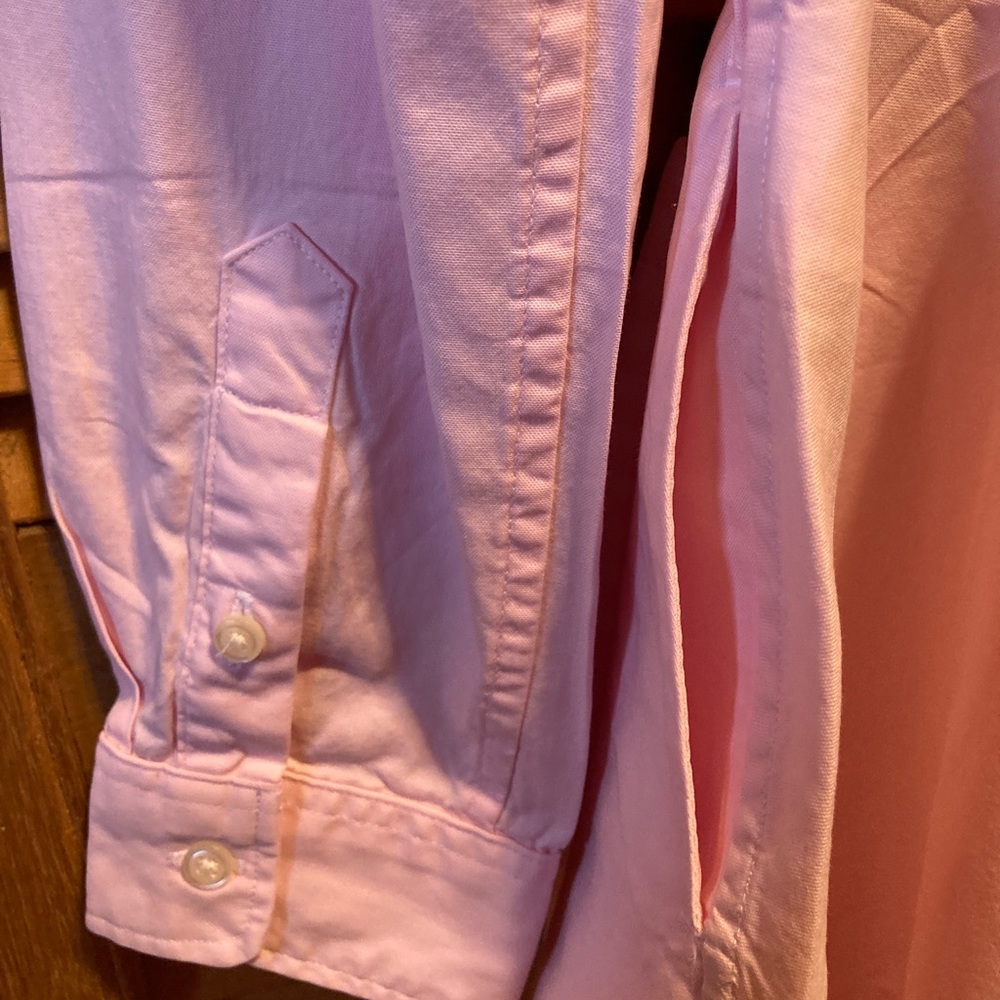 Ralph Lauren Pink Buttoned Collar Shirt Dress - Picture 8 of 13